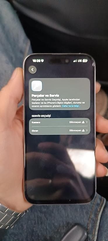 iphon 15 pro: IPhone 15 Pro, 128 GB, Natural Titanium, Simsiz şarj, Face ID — 6