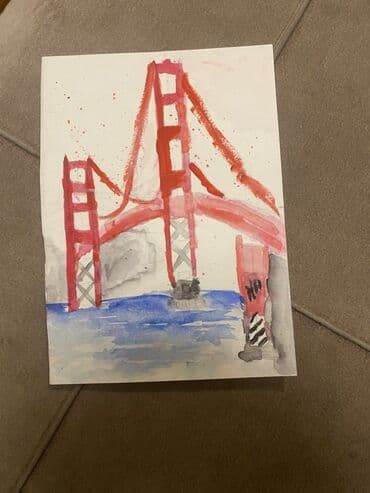 şirin dovşan şəkilləri: Bu dəstdə sulu boya texnikasında çəkilmiş dörd rəsm əsəri var. Bunlar — 2