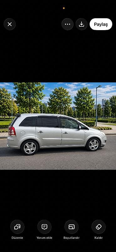 Nəqliyyat: Opel Zafira: 1.7 l | 2008 il 276000 km Universal — 6