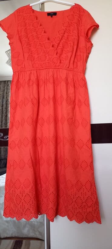 4xl nece razmerdi: Платье .Материал-хлопок. Размер 44- 46 . Фирма Next .цена 30 ман — 1