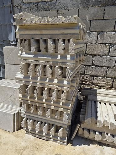 hasar setka: Aqlay Təbii daşdan kəsilmiş fasad və interyer plitələri - Material — 6