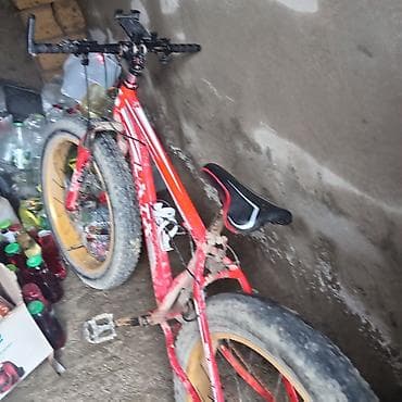 start betty 29: Fatbike tipli dağ velosipedi - Rəng: qırmızı, sarı təkər haşiyələri - — 1