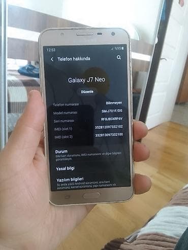 samsung j7 2017: Samsung Galaxy J7 2018, 16 GB, rəng - Qızılı, İki sim kartlı — 3