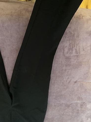 kisi cins salvar modelleri: Şalvar, rəng - Qara — 2