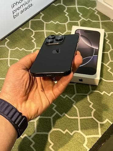 16 pro 128: IPhone 16 Pro, 128 GB, Black Titanium, Face ID — 5