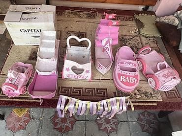 boz sac rengleri: Mövzu: “Baby Girl” mövzulu dekor dəsti Təsvir: - Qız uşağı üçün — 4