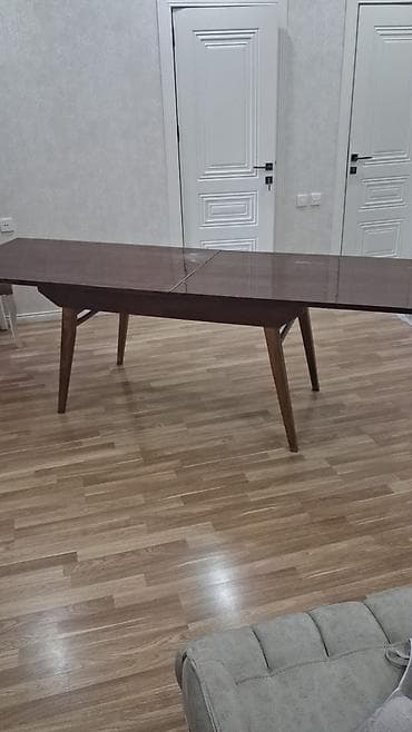 Qonaq masası, Açılan, Taxta, Dördbucaq masa