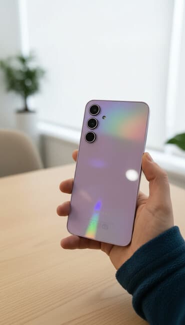 Telefon ehtiyat hissələri: Samsung Galaxy A35, 128 GB, rəng - Bənövşəyi — 1