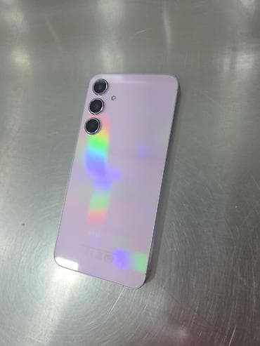 ev telfonları: Samsung Galaxy A55, 256 GB, rəng - Bənövşəyi, İki sim kartlı — 1