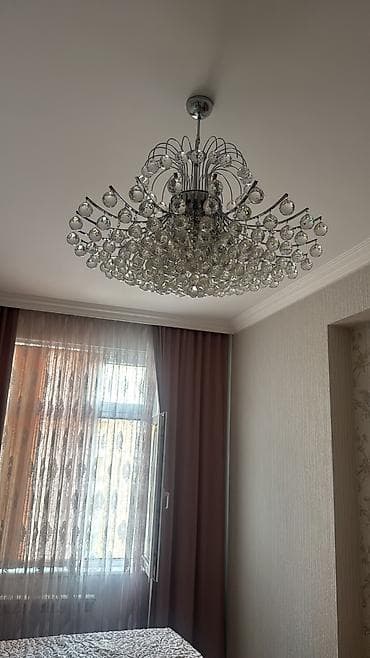 tava: Çılçıraq, 10 və daha çox lampa, Xrustal — 1