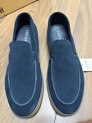 mavi mokasinlər: Ölçü: 44, rəng - Göy, Yeni — 2