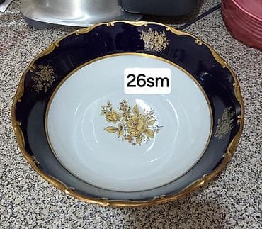 nahar servisi: Nahar dəsti, rəng - Göy, Farfor — 3