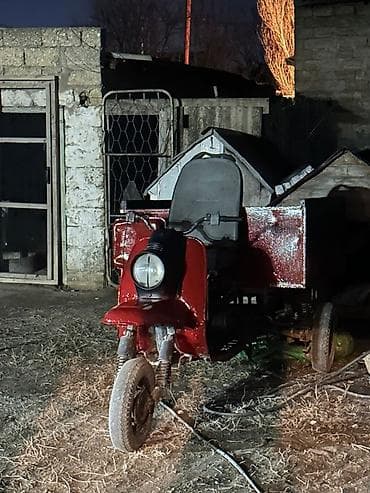 3 tekerli matasklet: Yükdaşıma üçün üçtəkərli motoskuter (trike) - Güclü minik bölməsi və — 3