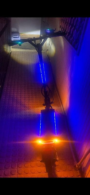 elektron sukutur: İşlənmiş Elektrik samokat 10", > 1000 Vt, > 45 km/s — 6