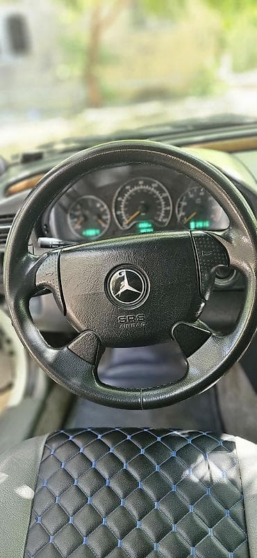 Продажа авто: Mercedes-Benz C sinfi sedan (W202) – ağ rəngli, avtomatik ötürmələr — 6