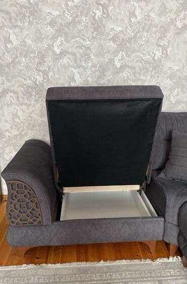 Künc divan, İşlənmiş, Açılan, Bazalı, Parça