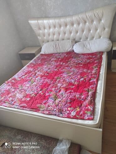 carpayı tek: İkinəfərlik çarpayı, Matras ilə — 1