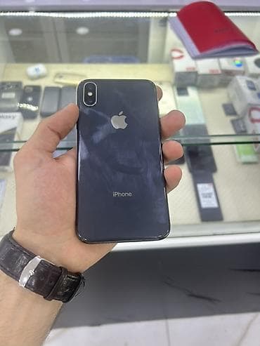 ikinci el printer: IPhone X, 64 GB, Space Gray, Zəmanət — 8