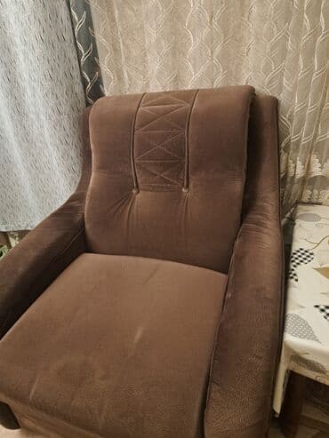 ikinci el kamot: İşlənmiş, Kreslo, Vеlur parça — 2