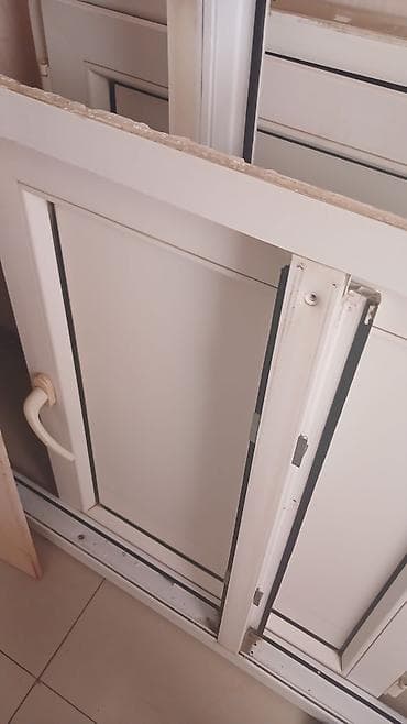 balkonlar: PVC balkon dolabı - Material: ağ PVC karkas və qapılar, korroziyaya — 5