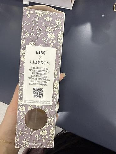 taba lapka: Asılqanlar üzərində hədiyə verilir BIBS x LIBERTY Colour Pacifier – — 3