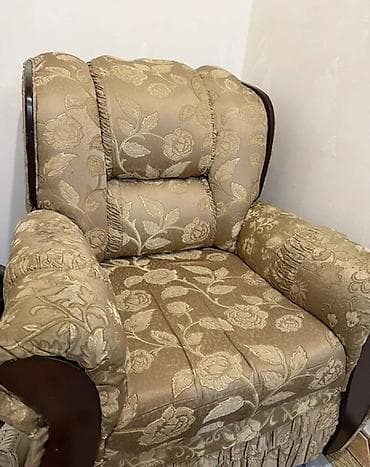 divan kreslo gence: İşlənmiş, Kreslo, Parça — 2