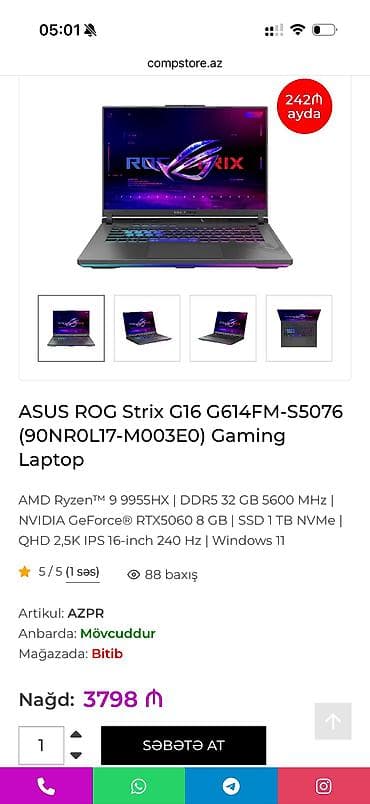 asus x509jb ej010: Təzə. Bağlı blomblu qutuda. Dükanda 3800 satılır nağd alışda. Mən — 4