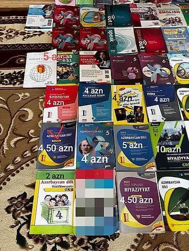 Kitablar hamısı temiz veziyyetde ‚isare olanlar karandasla yazilib( — 4