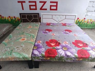 кровать с базой: Двуспальная кровать — 3