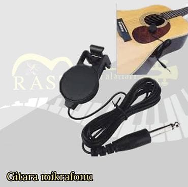 Yapışqan mikrafon, gitara mikrafonu Rast musiqi alətləri mağazası