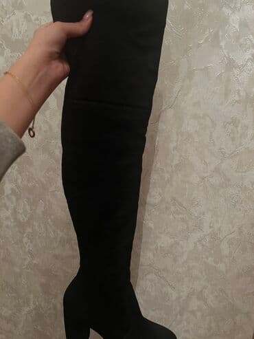 Çəkmələr: Çəkmə, Aldo, Ölçü: 37, rəng - Qara, Yeni — 1