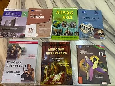 Dərslik və test topluları dəsti Məzmun: - Azərbaycan tarixi: 6-cı