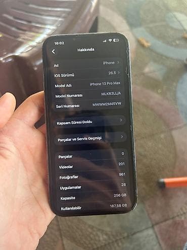 IPhone 13 Pro Max, 256 GB, Graphite, Face ID — 8