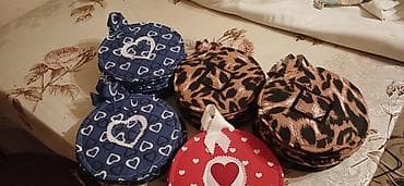 uşaq üçün geyimlər: Uşaq üçün mətbəx önlüyü dəsti - Dəst: önlük + üçbucaq dəsmal - Parça — 9