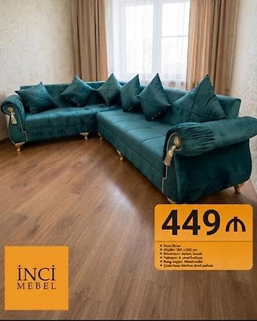 Künc divan, Yeni, Açılan, Bazasız, Parça, Şəhərdaxili pulsuz çatdırılma — 1