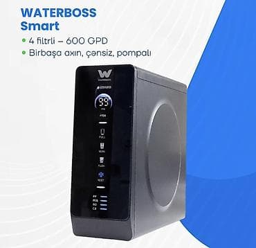 WATERBOSS Smart – su təmizləyici - 4 mərhələli filtrasiya sistemi