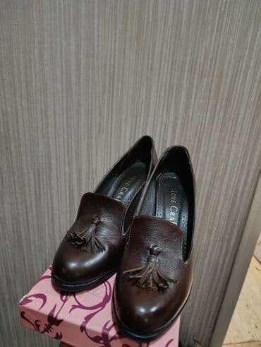 высокие мужские мокасины: Qadın ayaqqabısı – Love Crazy brendi - Rəng: tünd qəhvəyi - Model — 4