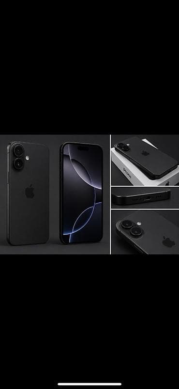 note 10 s: IPhone 16, 128 GB, Qara, Sənədlərlə — 1