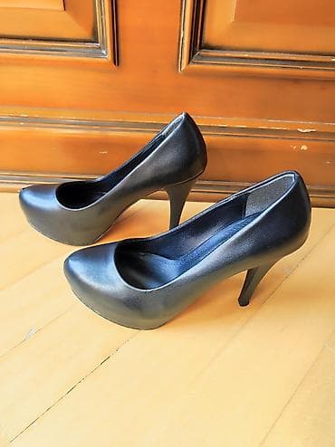 Tuflilər, Ölçü: 37, rəng - Qara, İşlənmiş