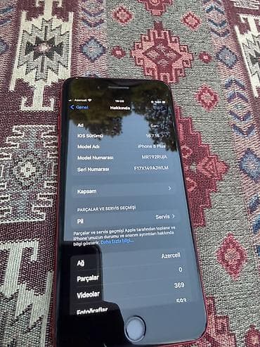 a50 kabro: IPhone 8 Plus, 64 GB, Qırmızı, Simsiz şarj — 4