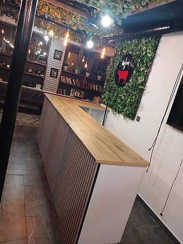 bar mebel: Restoran, kafe, cofe shop bar masalarının yığılması hər ölçüdə, 5 — 10