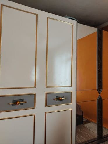 dolab şkaf: İşlənmiş, Kupe, 2 qapılı Düz dolab, Qarderob, paltar dolabı — 1