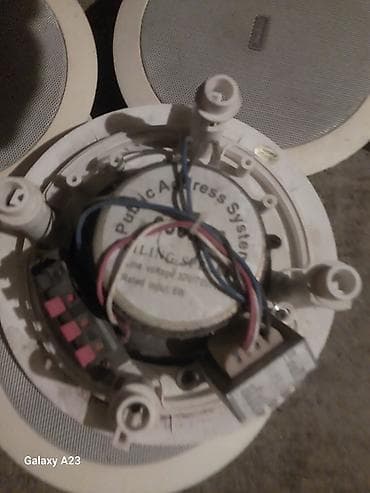 Мобильные телефоны и аксессуары: Tavan tipli PA (Public Address) sistem üçün daxili tavan akustikası – — 1