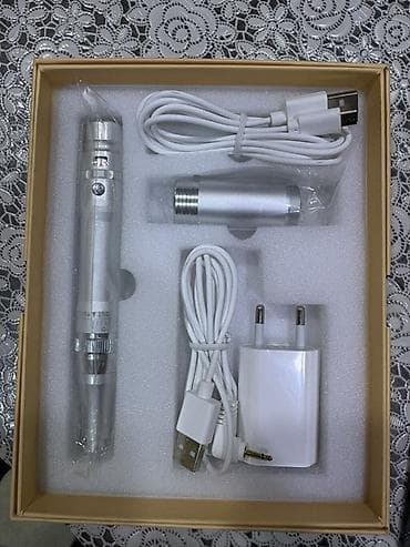 Аренда оборудования: Döymə aparatı dəsti Xüsusiyyətlər: - Qələm tipli tattoo maşın (metall — 2