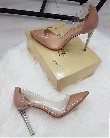 Tərliklər: Tuflilər, Ölçü: 38, rəng - Bej, İşlənmiş — 1