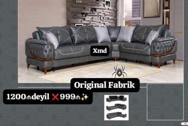 sade metbex mebelleri: Künc divan, Yeni, Açılan, Bazalı — 1