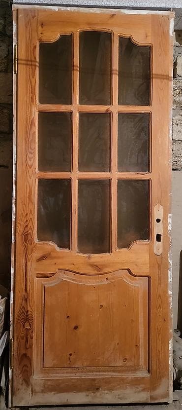 qapi evi: İşlənmiş Otaq qapısı 90x210 sm Zamok ilə, Ünvandan götürmə — 1