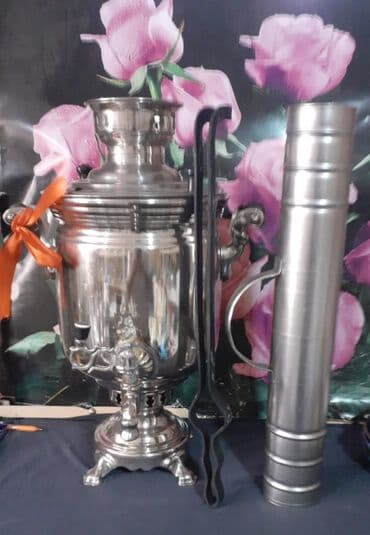 samovar qedimi: Yeni Od Samovar, 3 l, Ödənişli çatdırılma — 2