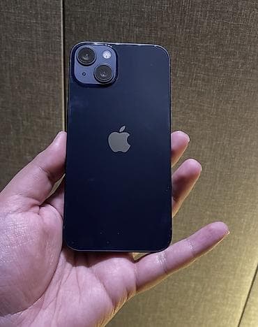 apple ipad 13: IPhone 13, 128 GB, Midnight, Zəmanət, Simsiz şarj, Face ID — 1