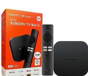 mi box s: Xiaomi TV Box S (2nd Gen) – Google TV ilə 4K media pleyer — 2